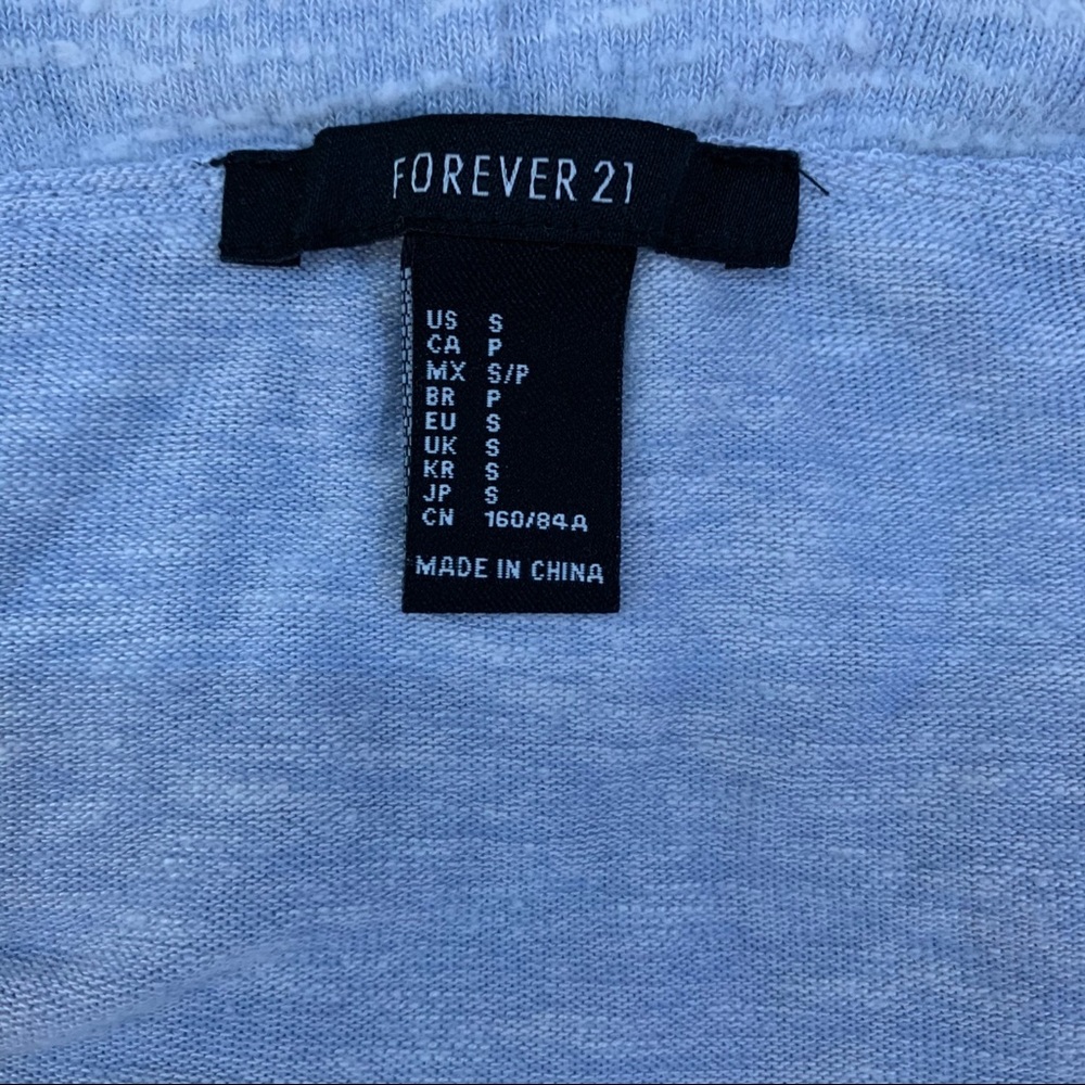 Forever 21 off the shoulder long sleeves shirt - Picture 4 of 4